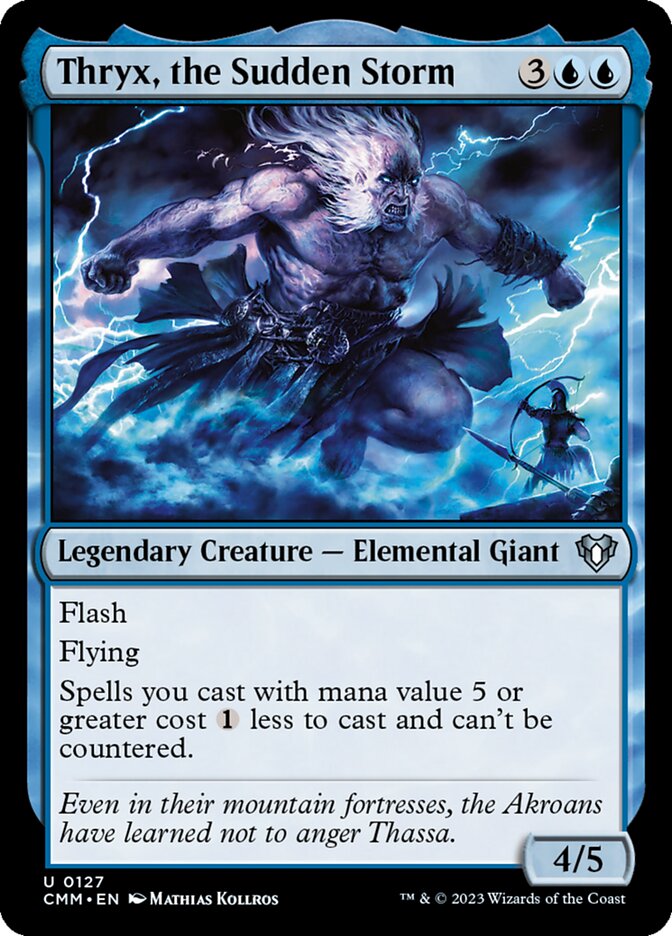 Thryx, the Sudden Storm 127/451 (Commander Masters)  | Good Games Morley