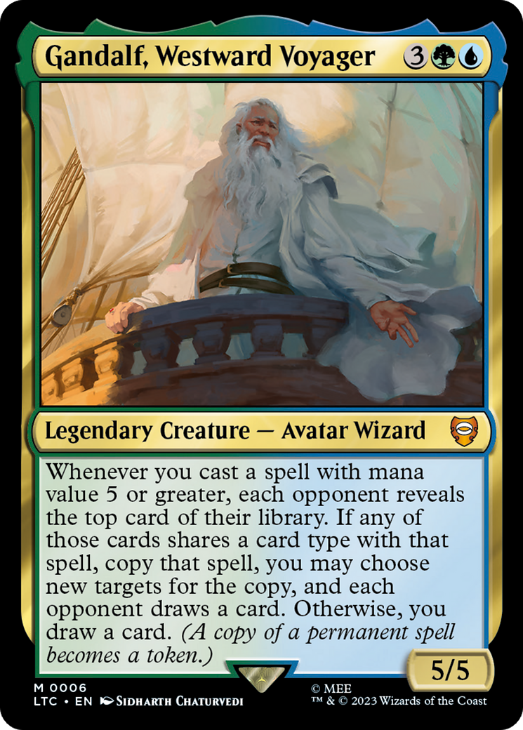 Gandalf, Westward Voyager [The Lord of the Rings: Tales of Middle-Earth Commander] | Good Games Morley