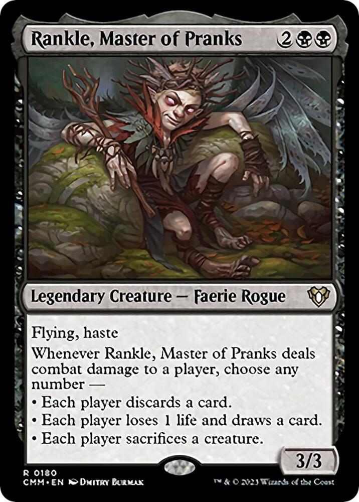 Rankle, Master of Pranks 180 (Commander Masters)  | Good Games Morley