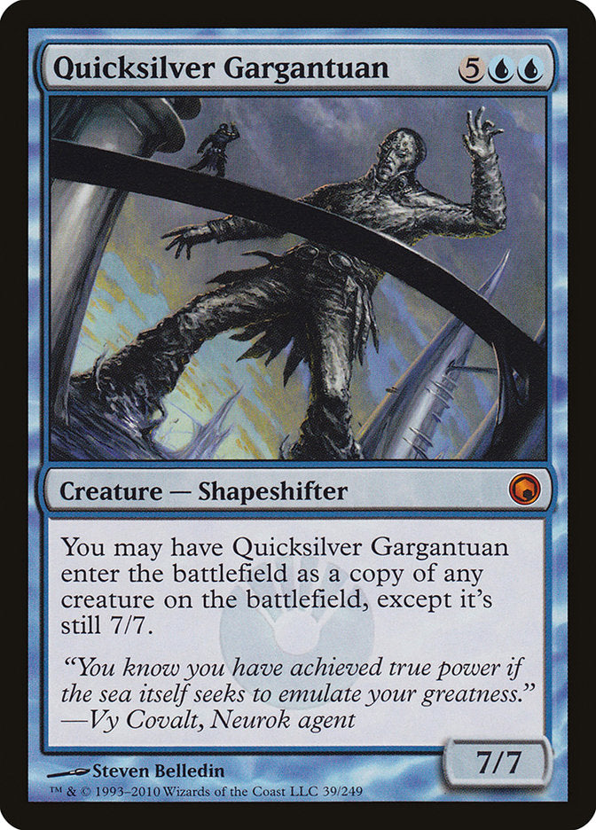 Quicksilver Gargantuan 39/249 (Scars of Mirrodin)  | Good Games Morley