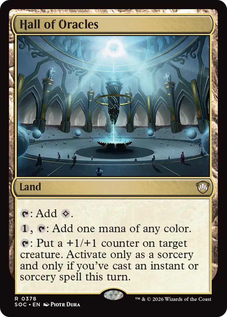 Hall of Oracles [Secrets of Strixhaven Commander] | Good Games Morley