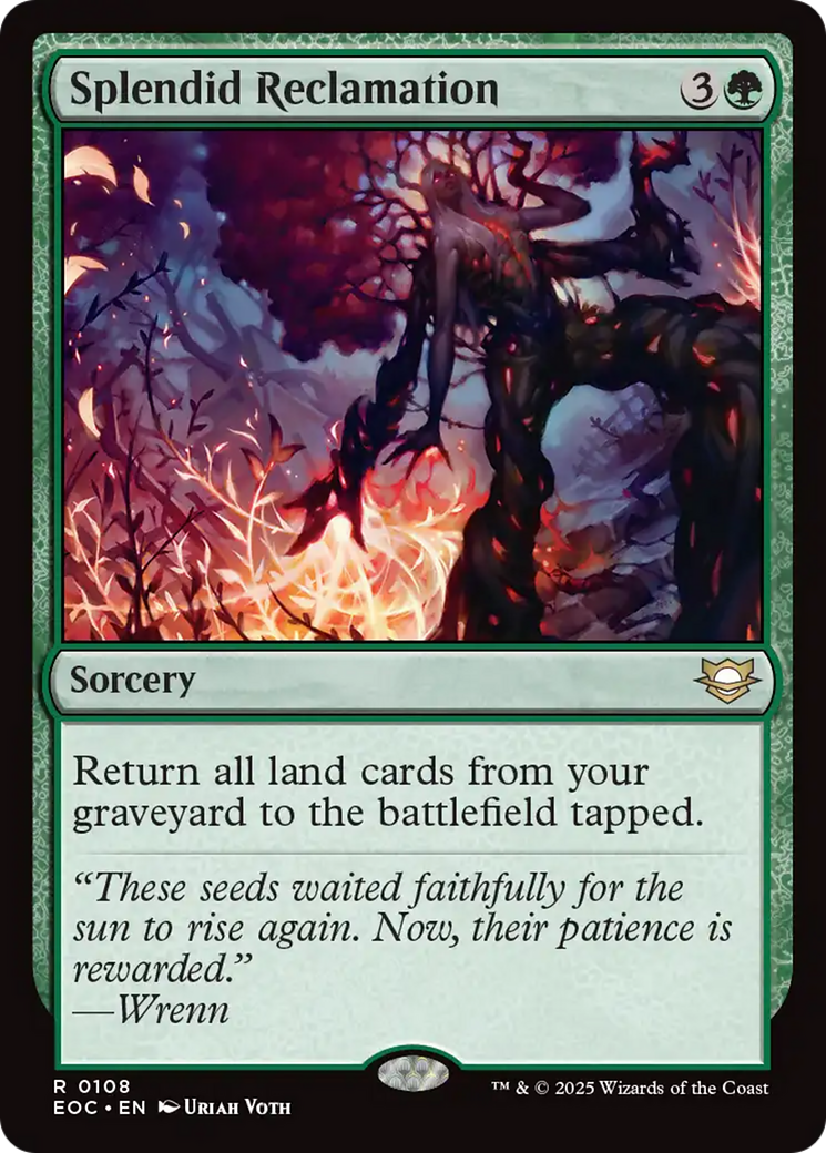 Splendid Reclamation [Edge of Eternities Commander] | Good Games Morley