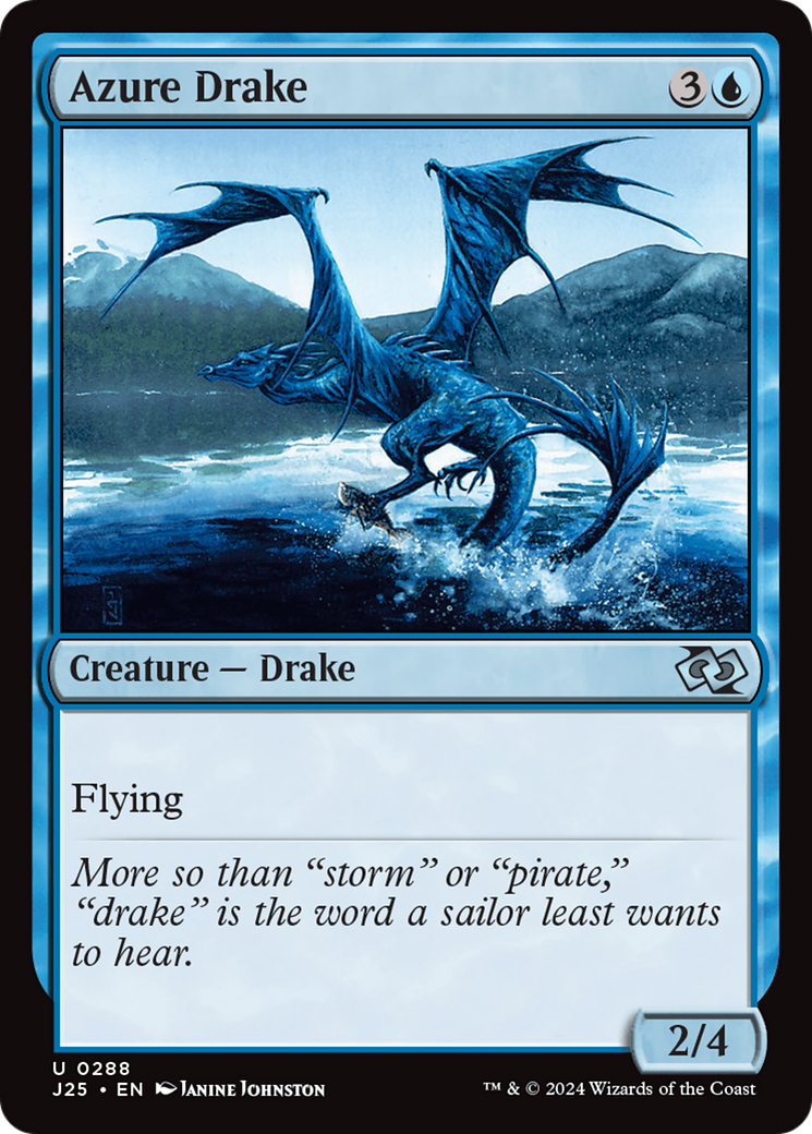 Azure Drake [Foundations Jumpstart] | Good Games Morley