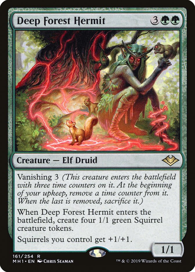 Deep Forest Hermit 161/254 (Modern Horizons)  - Foil | Good Games Morley