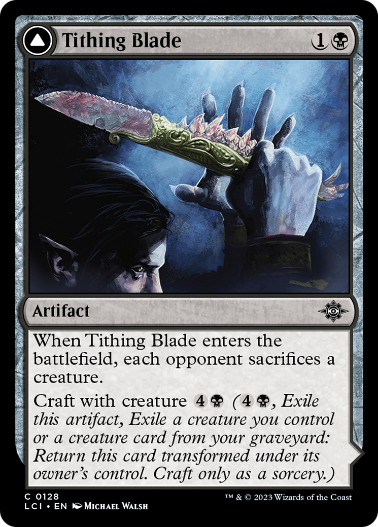 Tithing Blade [The Lost Caverns of Ixalan] | Good Games Morley