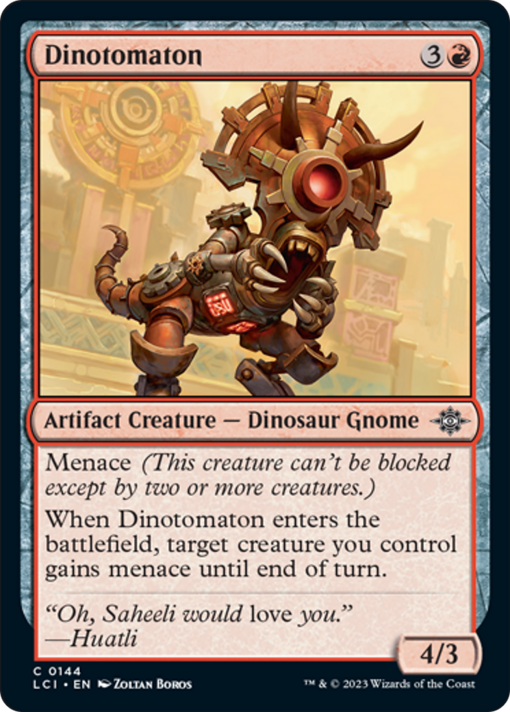 Dinotomaton [The Lost Caverns of Ixalan] | Good Games Morley