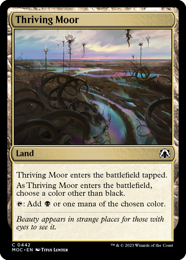 Thriving Moor [March of the Machine Commander] | Good Games Morley