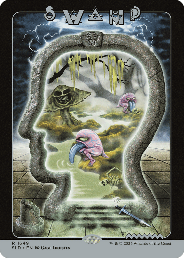 Swamp (1649) (Rainbow Foil) [Secret Lair Drop Series] | Good Games Morley