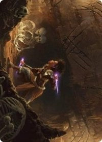 Dogged Pursuit Art Card [Kaldheim Art Series] | Good Games Morley