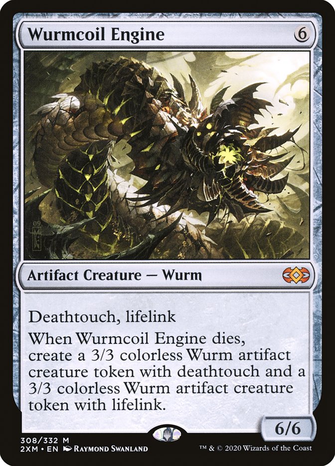 Wurmcoil Engine 308/332 (Double Masters)  - Foil | Good Games Morley