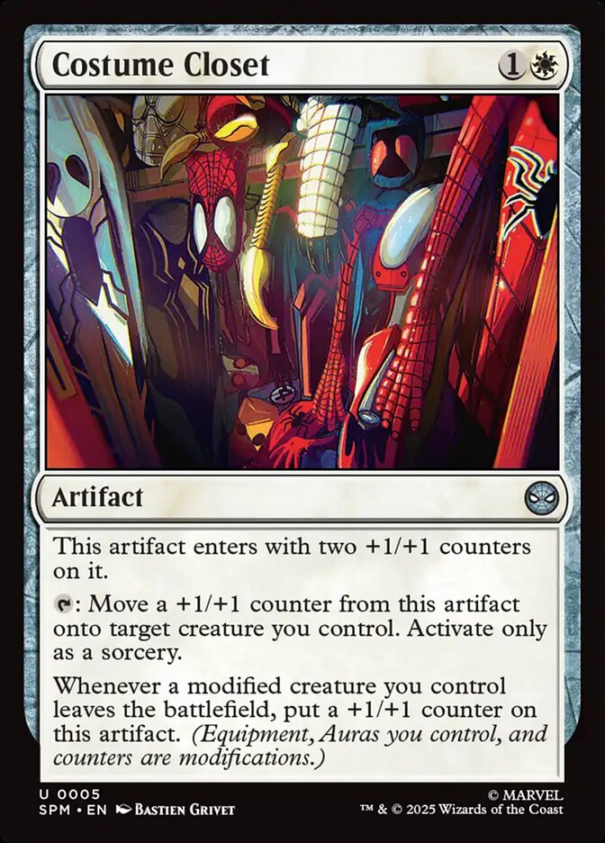 Costume Closet 5/198 (Marvel's Spider-Man)  - Foil | Good Games Morley