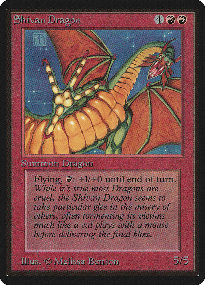 Shivan Dragon [Beta Edition] | Good Games Morley