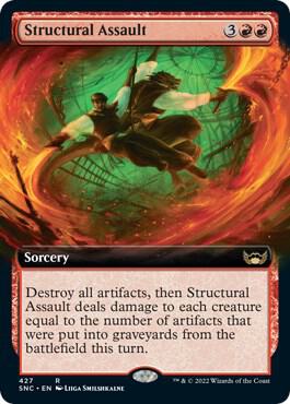Structural Assault Extended Art 427/281 (Streets of New Capenna)  - Foil | Good Games Morley