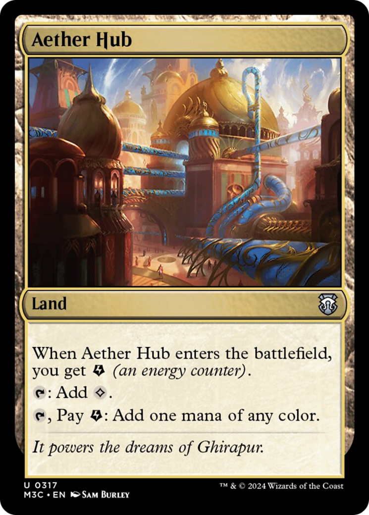 Aether Hub [Modern Horizons 3 Commander] | Good Games Morley
