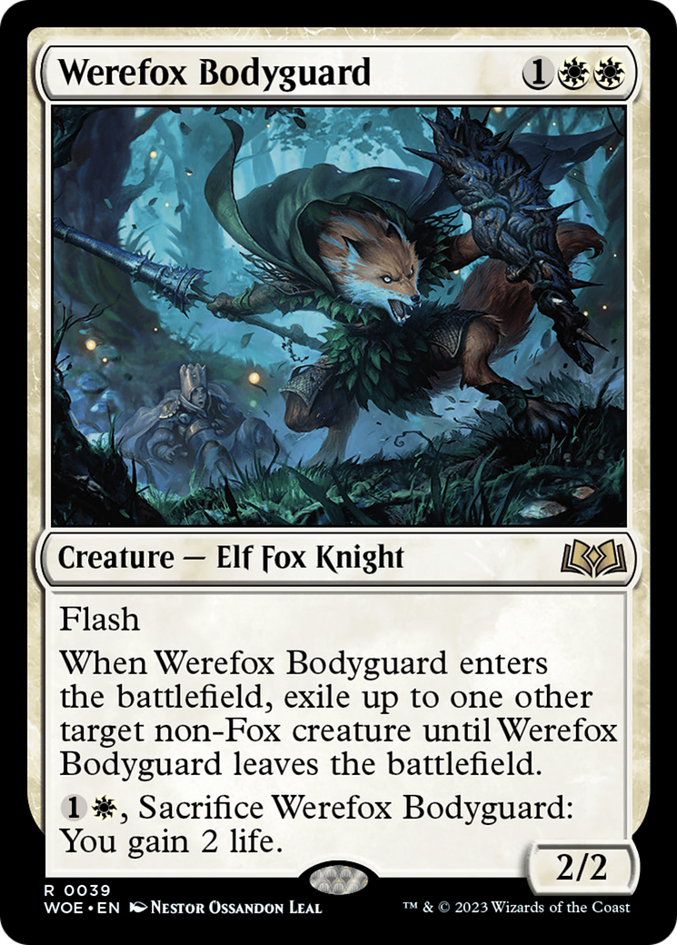 Werefox Bodyguard [Wilds of Eldraine] | Good Games Morley