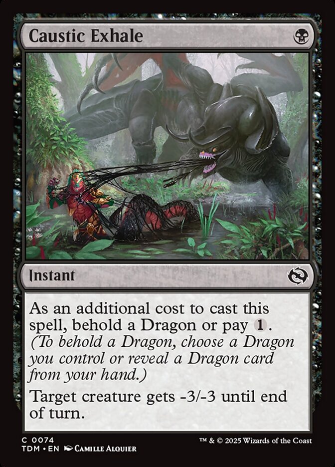 Caustic Exhale 74 (Tarkir: Dragonstorm)  | Good Games Morley