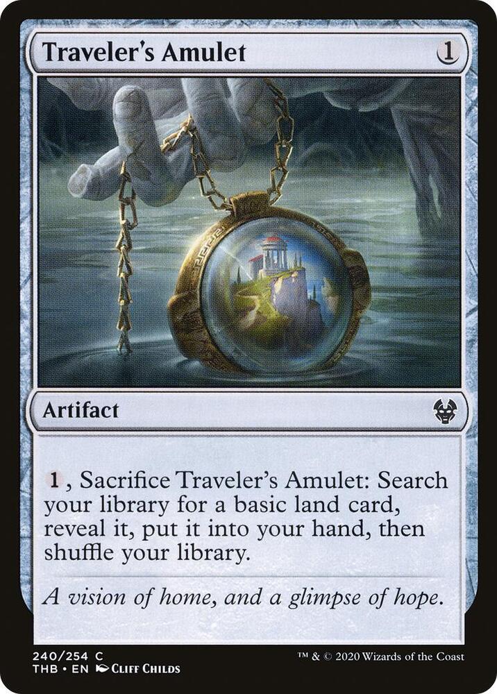 Traveler's Amulet 240/254 (Theros Beyond Death)  | Good Games Morley