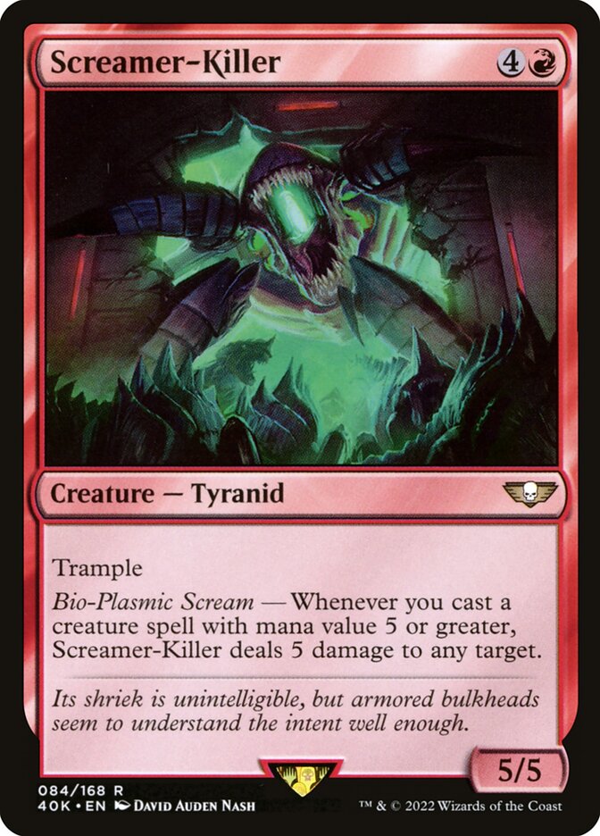 Screamer-Killer 84/617 (Universes Beyond: Warhammer 40,000)  | Good Games Morley