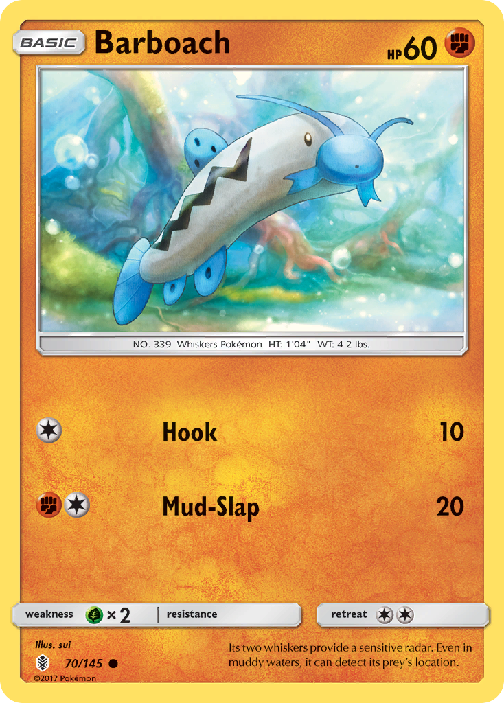 Barboach (70/145) [Sun & Moon: Guardians Rising] | Good Games Morley