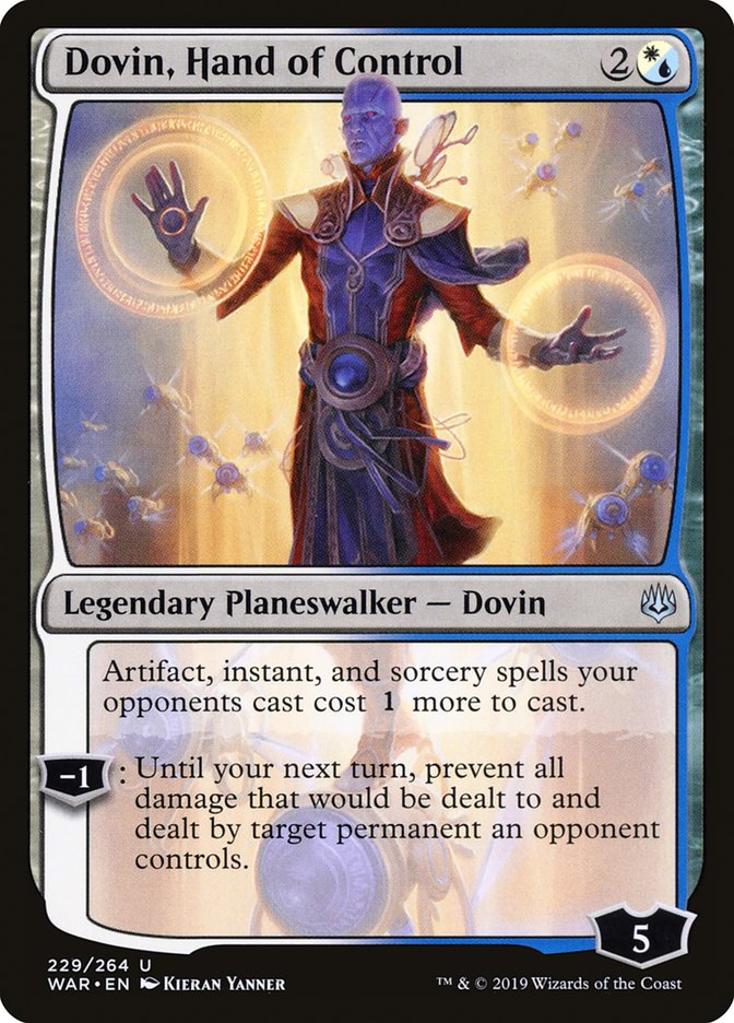 Dovin, Hand of Control 229/264 (War of the Spark)  | Good Games Morley