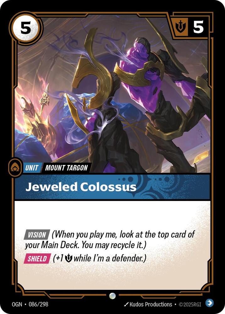 Jeweled Colossus 086/298 (Origins)  | Good Games Morley