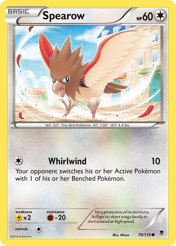 Spearow (78/119) [XY: Phantom Forces] | Good Games Morley