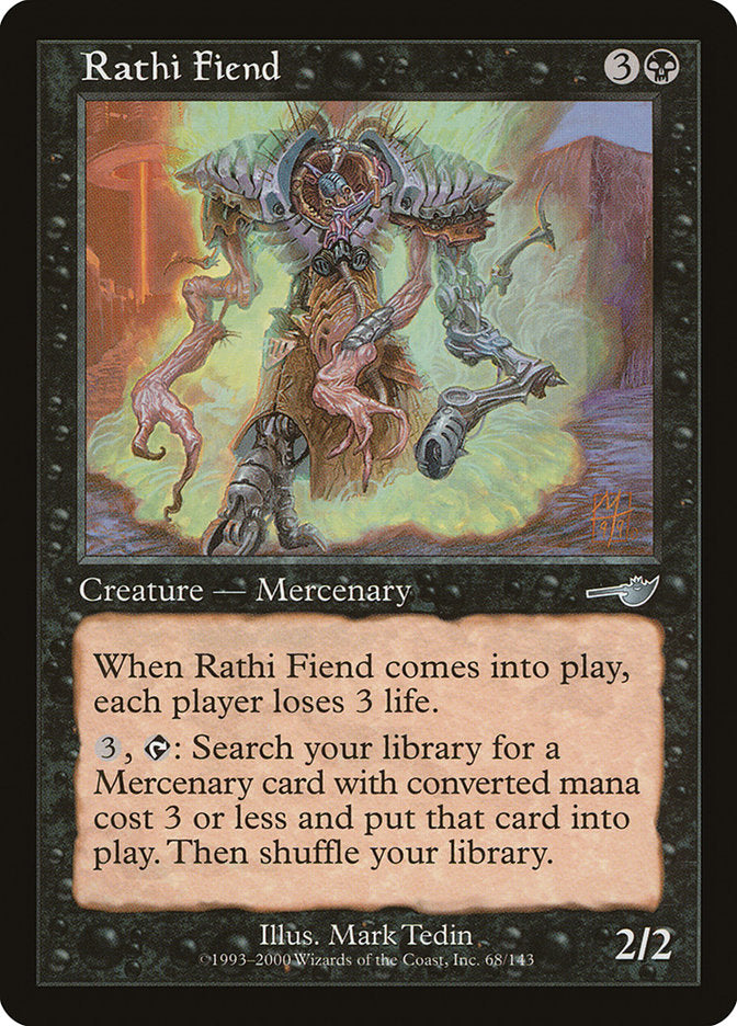 Rathi Fiend 68/143 (Nemesis)  | Good Games Morley