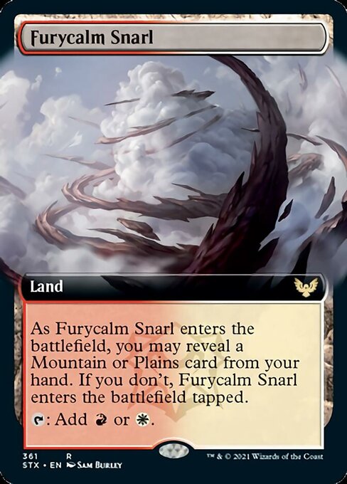 Furycalm Snarl (Extended Art) [Strixhaven: School of Mages] | Good Games Morley