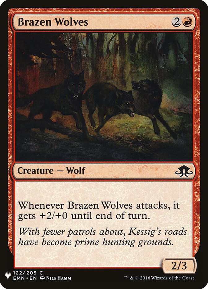 Brazen Wolves [Mystery Booster] | Good Games Morley