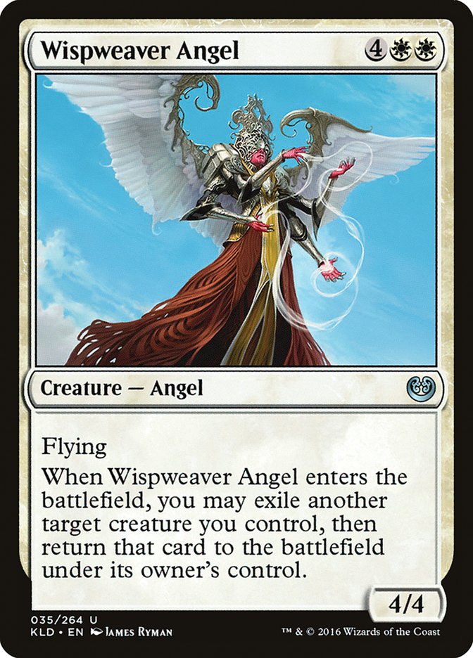 Wispweaver Angel [Kaladesh] | Good Games Morley