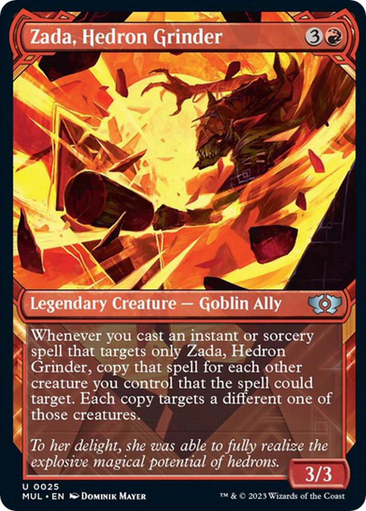 Zada, Hedron Grinder 25/65 (March of the Machine: Multiverse Legends)  - Showcase | Good Games Morley