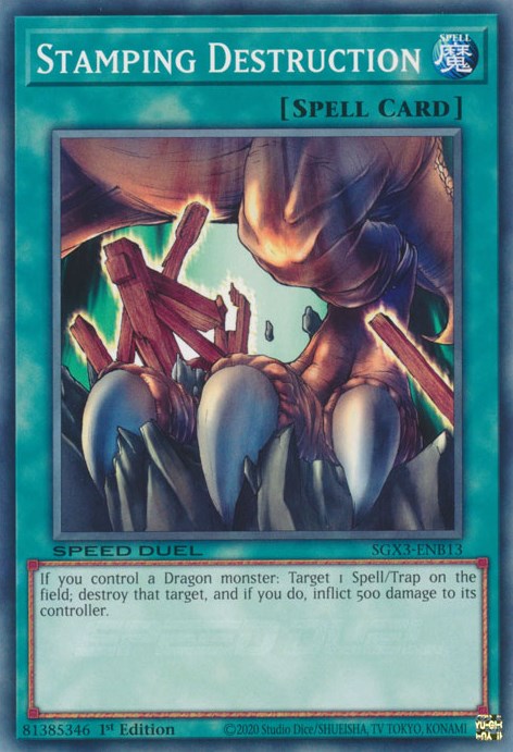 Stamping Destruction [SGX3-ENB13] Common | Good Games Morley