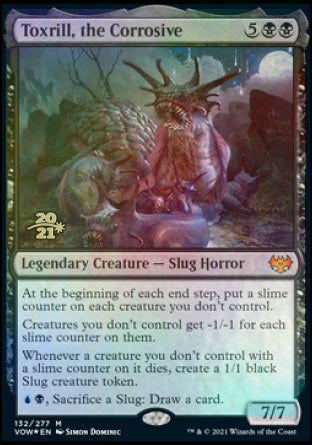Toxrill, the Corrosive [Innistrad: Crimson Vow Prerelease Promos] | Good Games Morley