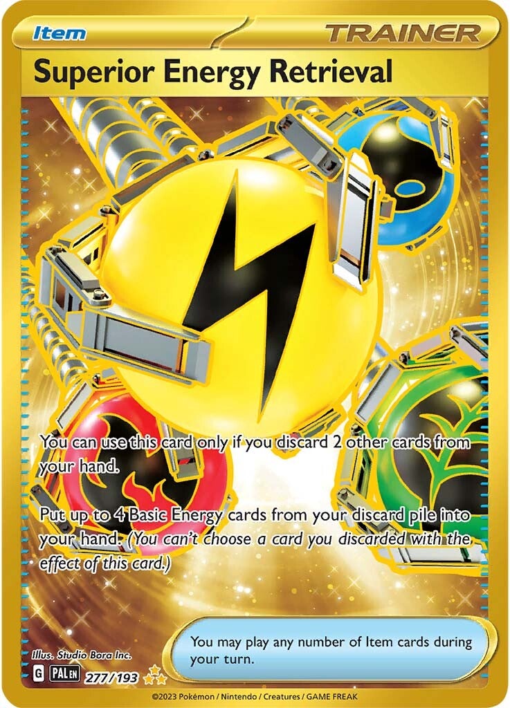 Superior Energy Retrieval (277/193) [Scarlet & Violet: Paldea Evolved] | Good Games Morley
