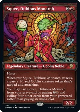 Squee Dubious Monarch Showcase 291/281 (Dominaria United)  | Good Games Morley