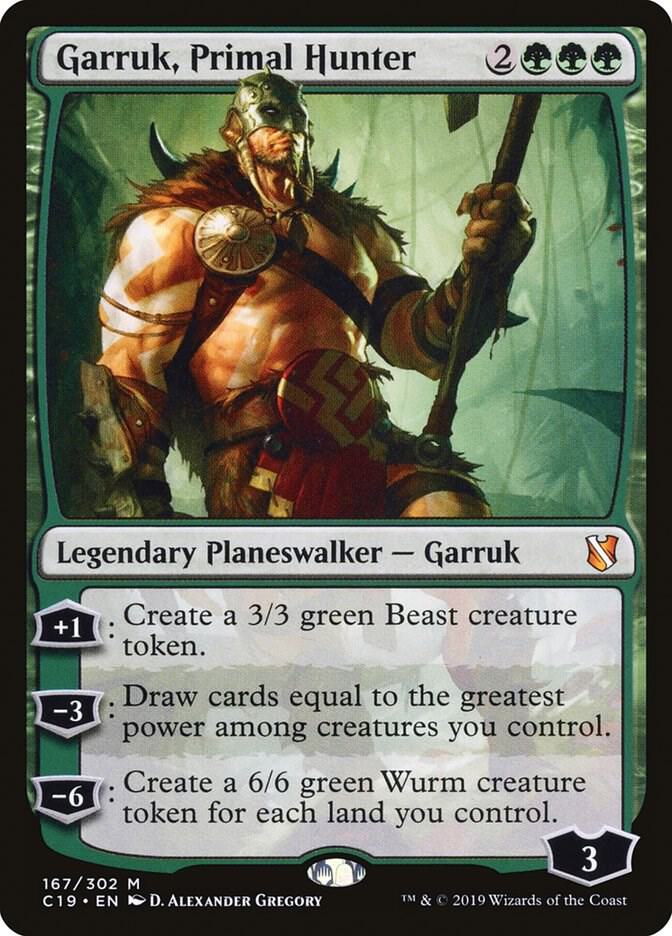 Garruk, Primal Hunter 167 (Commander 2019)  | Good Games Morley