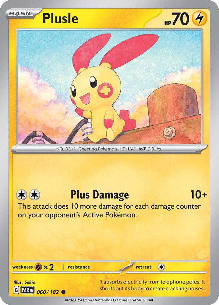 Plusle 060/182 (SV04: Paradox Rift)  | Good Games Morley