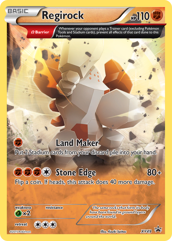 Regirock (XY49) [XY: Black Star Promos] | Good Games Morley