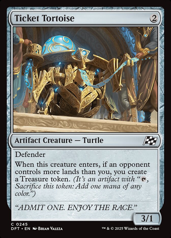 Ticket Tortoise 245/291 (Aetherdrift)  - Foil | Good Games Morley