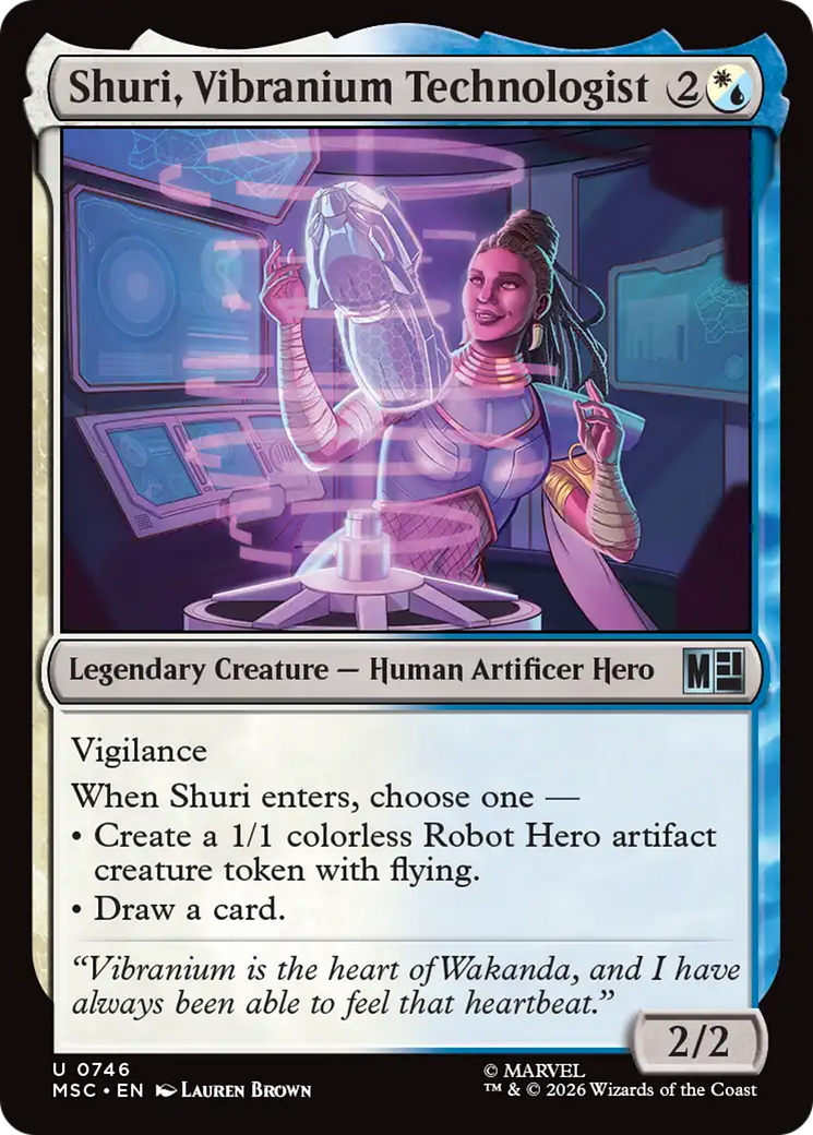 Shuri, Vibranium Technologist [Marvel Super Heroes Commander] | Good Games Morley