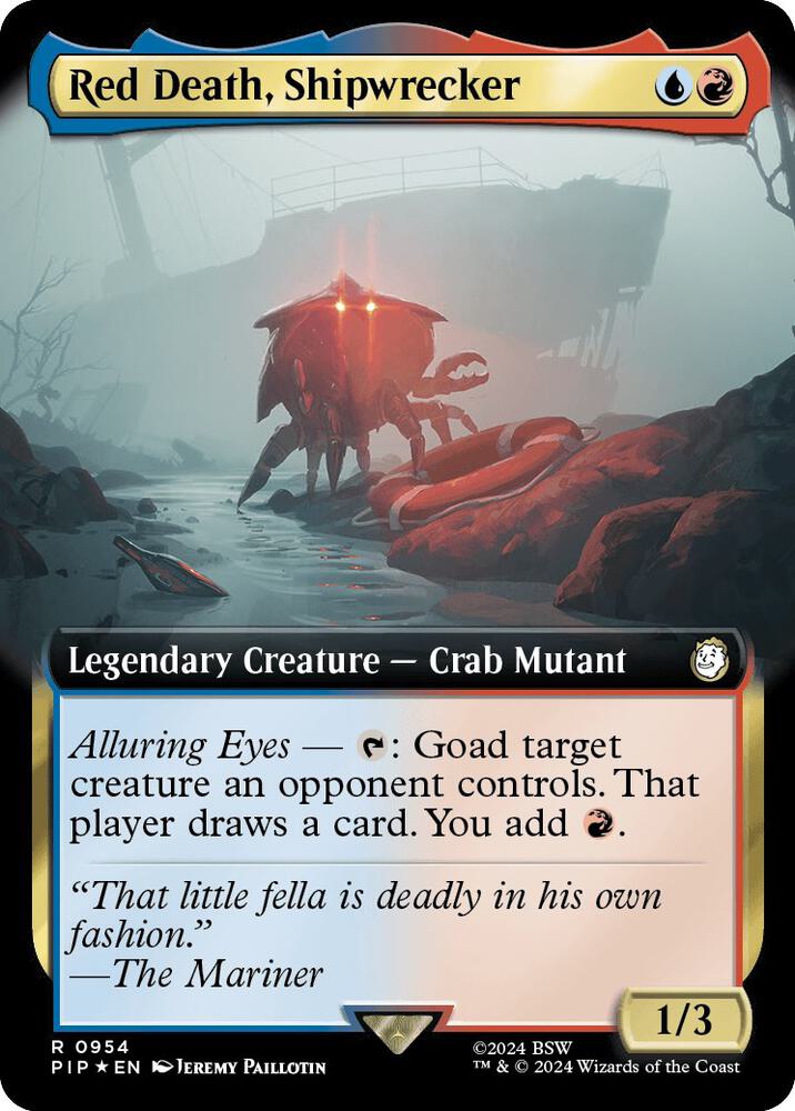 Red Death, Shipwrecker 954/326 (Universes Beyond: Fallout)  - Extended Art Surge Foil | Good Games Morley