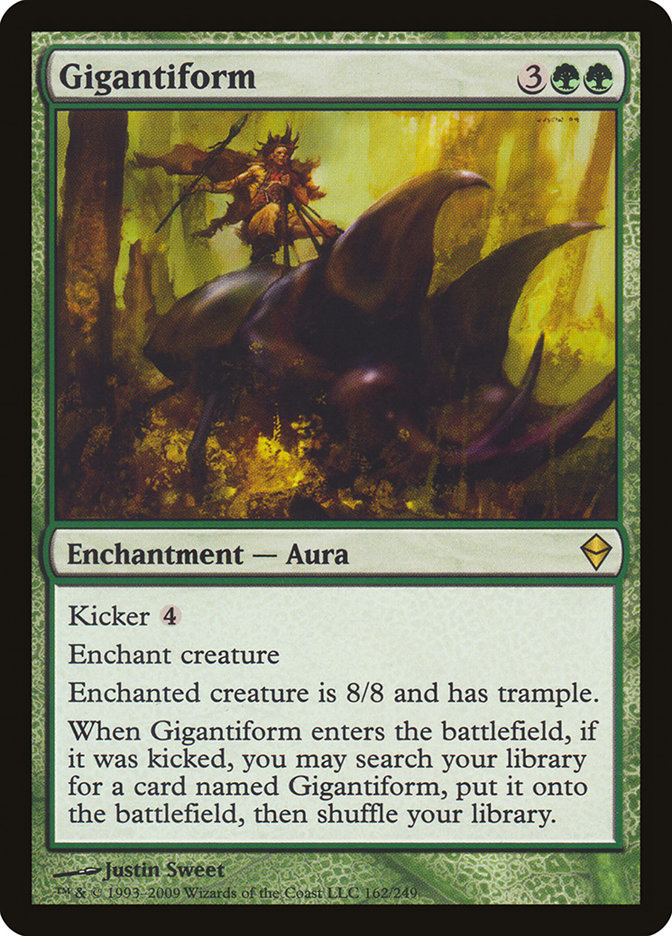 Gigantiform 162/249 (Zendikar)  | Good Games Morley