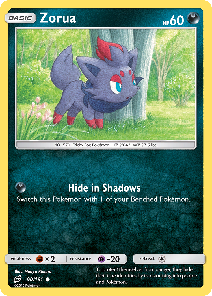 Zorua (90/181) [Sun & Moon: Team Up] | Good Games Morley