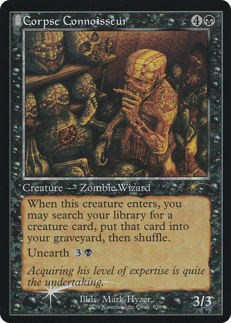 Corpse Connoisseur (Retro Frame) [Secret Lair Drop Series] | Good Games Morley