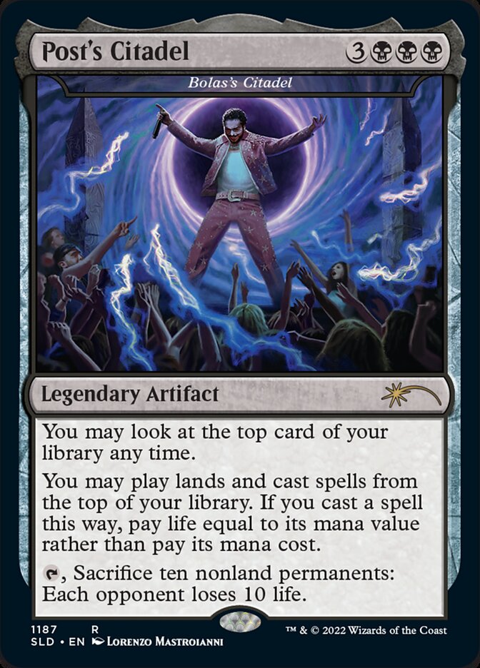 Post's Citadel - Bolas's Citadel [Secret Lair Drop Series] | Good Games Morley