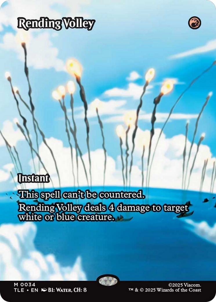 Rending Volley (Borderless) [Avatar: The Last Airbender: Eternal-Legal] | Good Games Morley