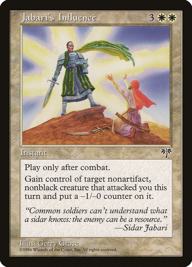 Jabari's Influence 24/350 (Mirage)  | Good Games Morley