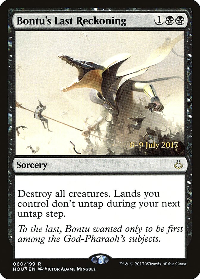 Bontu's Last Reckoning [Hour of Devastation Prerelease Promos] | Good Games Morley
