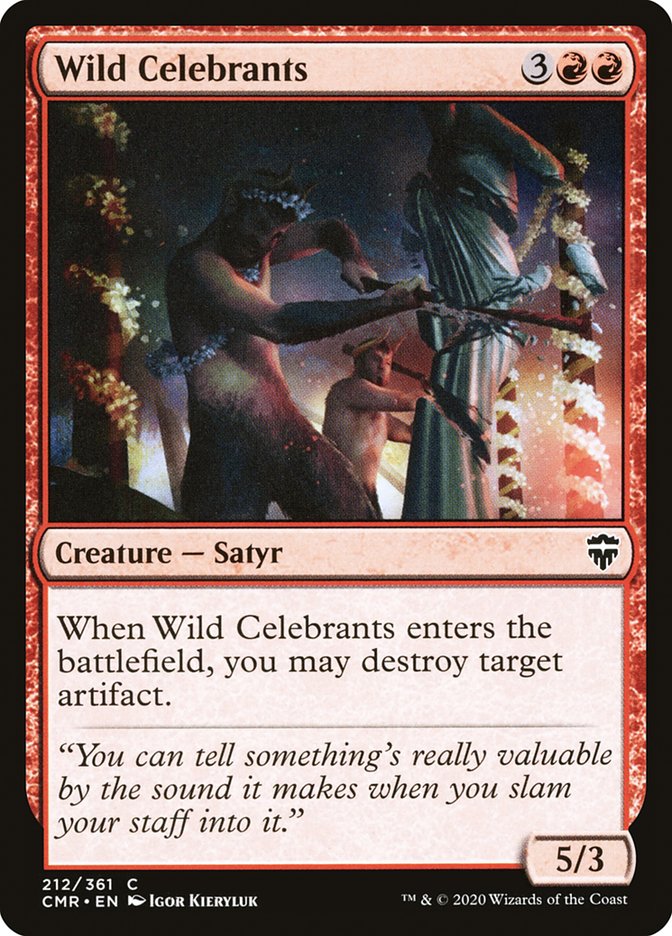 Wild Celebrants 212 (Commander Legends)  | Good Games Morley