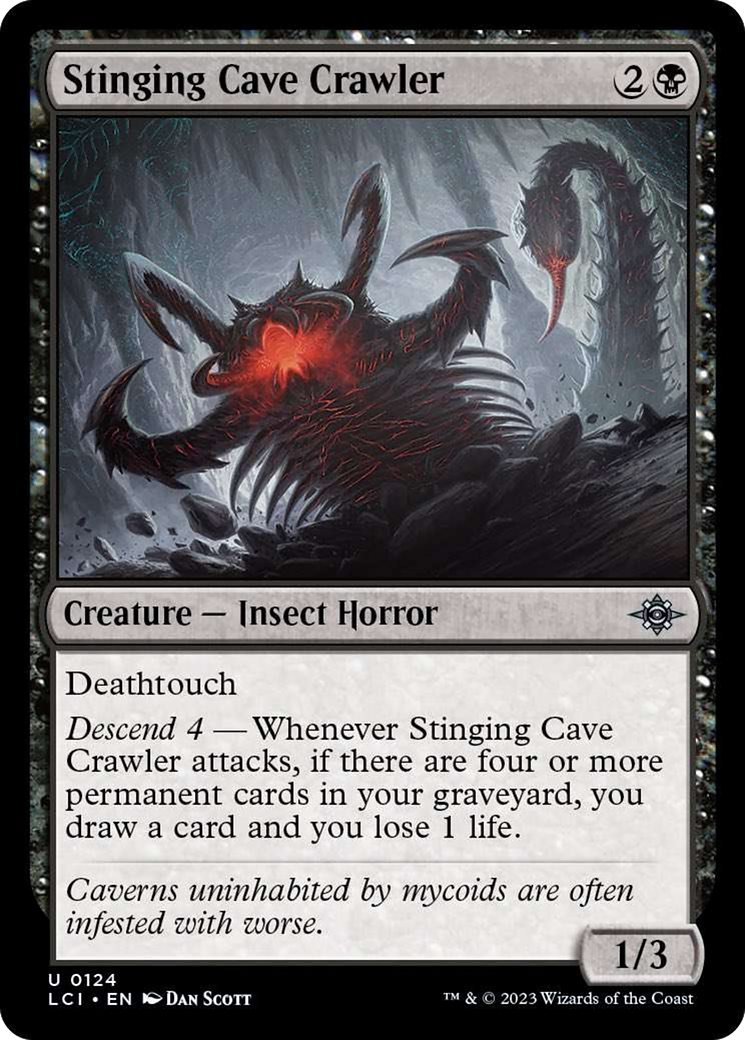 Stinging Cave Crawler [The Lost Caverns of Ixalan] | Good Games Morley